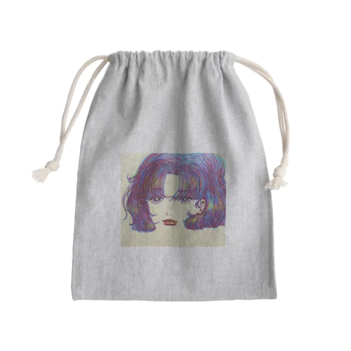 美少女戦士のオフ レトロver. Mini Drawstring Bag