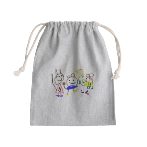 みゅーじっくぱーてぃー Mini Drawstring Bag