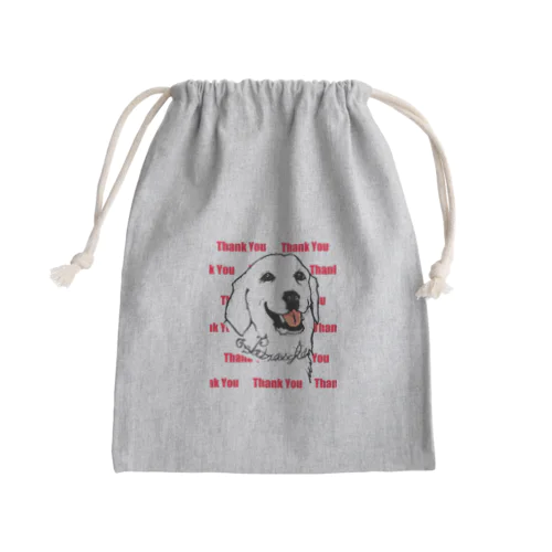 愛しのパト Mini Drawstring Bag