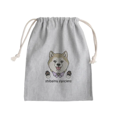 shiba-inu fanciers(シニア柴) Mini Drawstring Bag