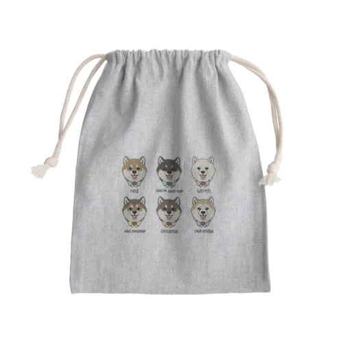 shiba-inu fanciers(集合) Mini Drawstring Bag