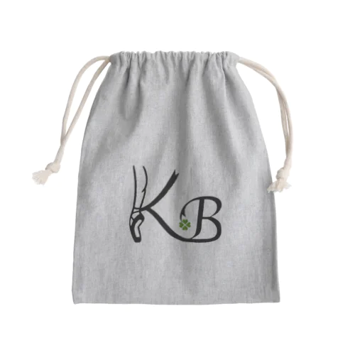 KB［きんちゃく１］(KBオリジナルロゴ) Mini Drawstring Bag