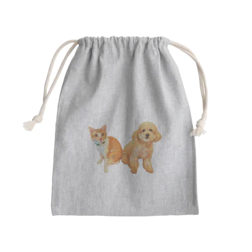 あるそっく と ちゃいむーん Mini Drawstring Bag