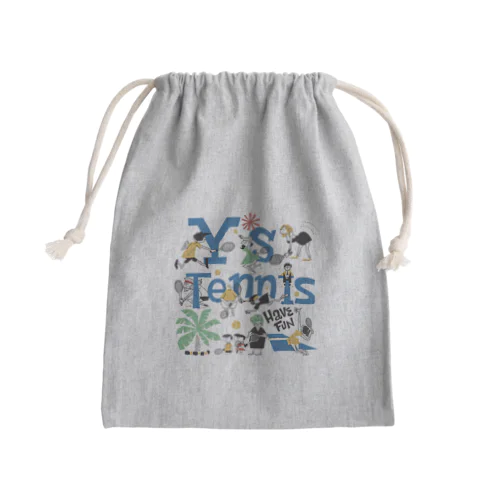 Y's Tennisシャッター柄 Mini Drawstring Bag