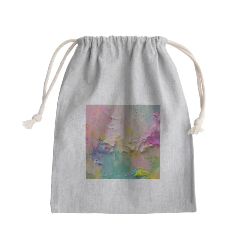 アートペインティング Mini Drawstring Bag