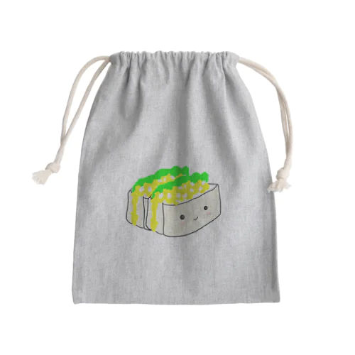 タマゴたっぷりサンド Mini Drawstring Bag