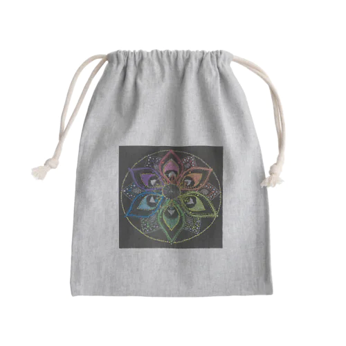 チャクラマンダラ Mini Drawstring Bag