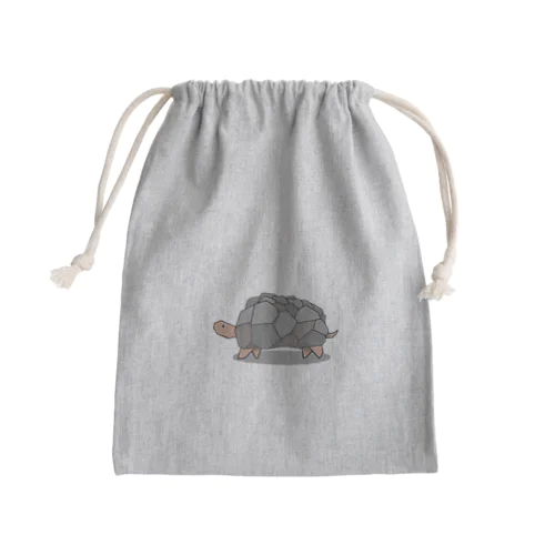 りく　岩のすがた Mini Drawstring Bag