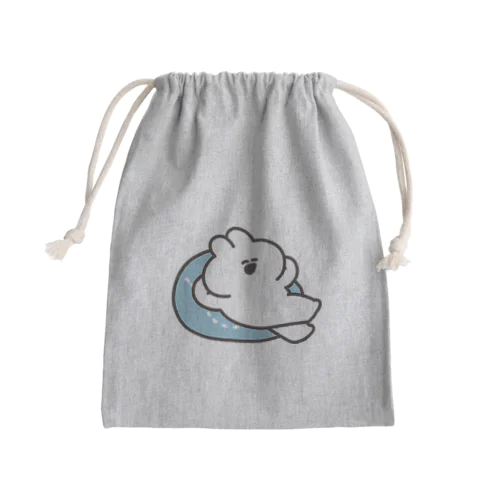 ぐーたらうさちゃん Mini Drawstring Bag