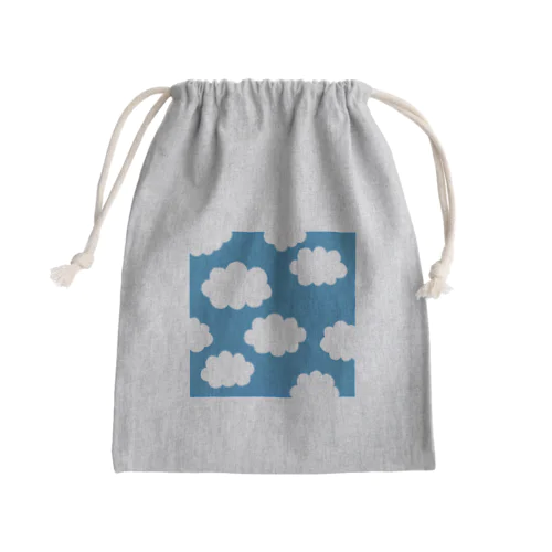 もくもく雲 Mini Drawstring Bag