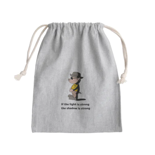 光が強ければ影も強い Mini Drawstring Bag