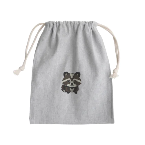 AIたぬき Mini Drawstring Bag