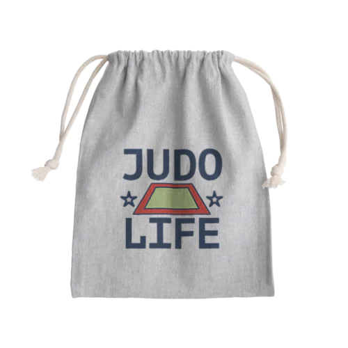 柔道・JUDO・じゅうどう・グッズ・デザイン・武道・#Tシャツ・柔(やわら)の術・投げ技・固め技・当身技・格闘技・日本・柔術・男子・女子・かっこいい・かわいい・強靭・選手・柔よく剛を制す・世界・柔道場 Mini Drawstring Bag