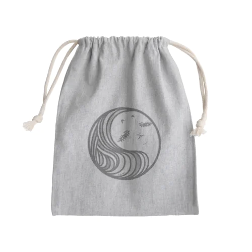 ぶさいくなウサ子さん Mini Drawstring Bag