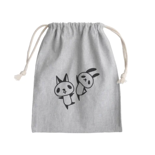 ダンスだいすき Mini Drawstring Bag