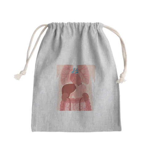 In the body Mini Drawstring Bag