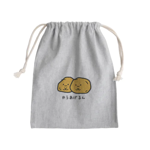 からあげるん Mini Drawstring Bag