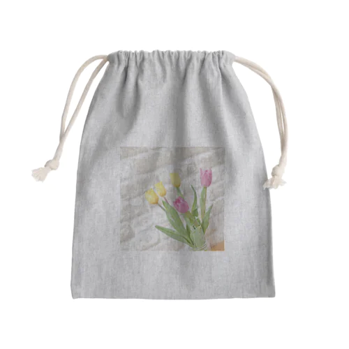 チューリップドリーム Mini Drawstring Bag