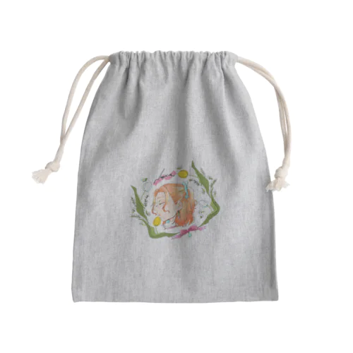 恋するNegativegirl Mini Drawstring Bag