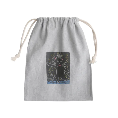 sei03.h・ねこといぬ Mini Drawstring Bag