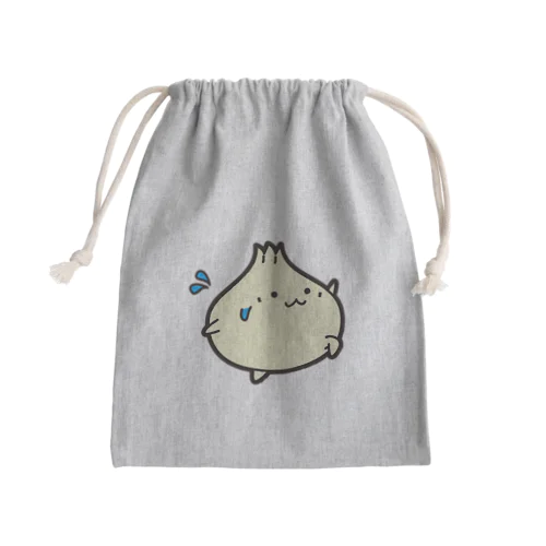 小籠包のぽーちゃん Mini Drawstring Bag