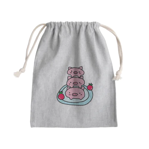 可愛いお料理 Mini Drawstring Bag