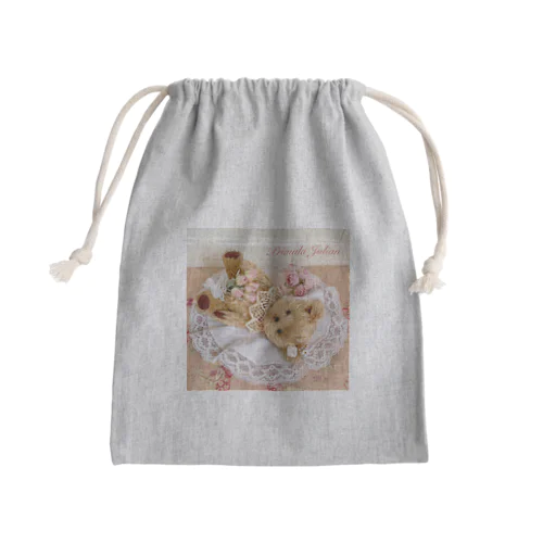 「ころりんくまさん」 Mini Drawstring Bag