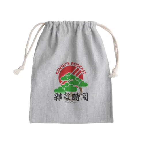 雑な時間　ポッドキャスト番組オリジナル Mini Drawstring Bag