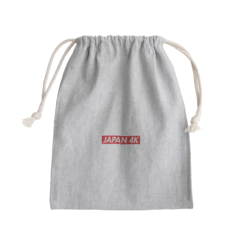 JAPAN 4K ロゴアイテム Mini Drawstring Bag