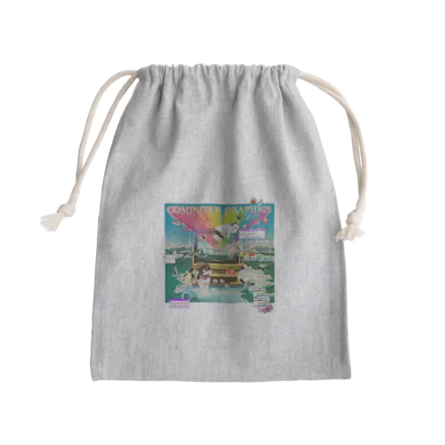 #Computer graphics 2023 Mini Drawstring Bag