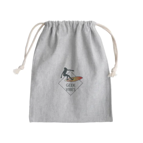 宮古島ベースのオリジナルロゴ Mini Drawstring Bag