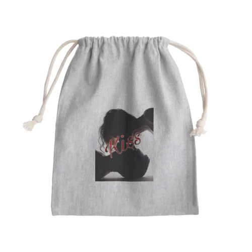 Kiss デザイン Mini Drawstring Bag