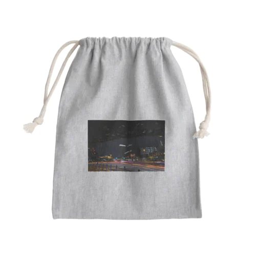 光跡 - Junction Light trail - Mini Drawstring Bag