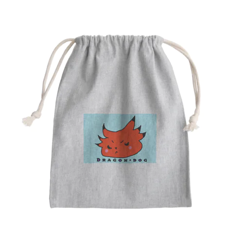 Dragon×dog Mini Drawstring Bag