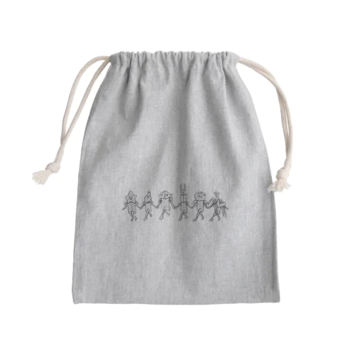 みんな違ってみんないい Mini Drawstring Bag