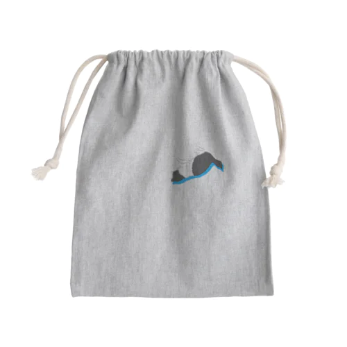 猫が落ちてる Mini Drawstring Bag