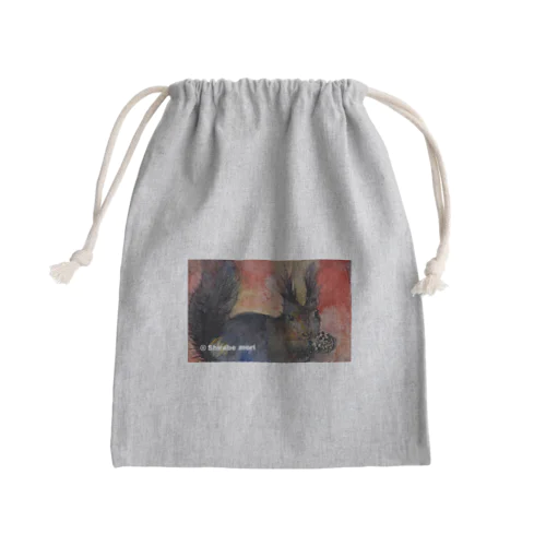 リスカラフル Mini Drawstring Bag