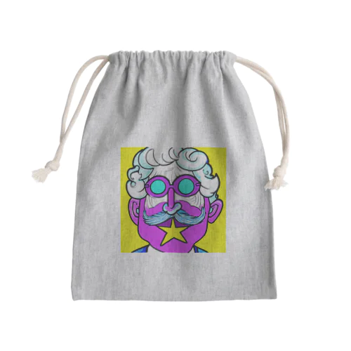St.ヴィン爺 Mini Drawstring Bag