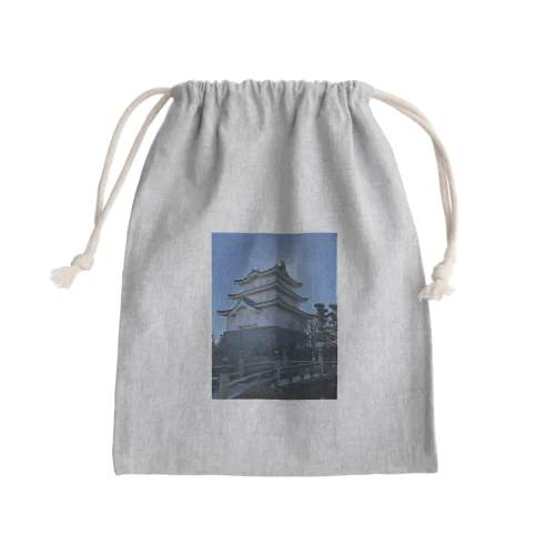 忍城プリント Mini Drawstring Bag