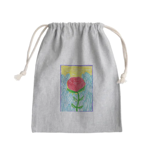 バラとクリスタルの世界 Mini Drawstring Bag