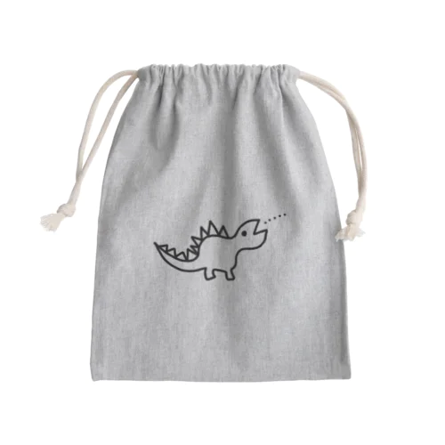 べにぃ恐竜・・・・・ Mini Drawstring Bag