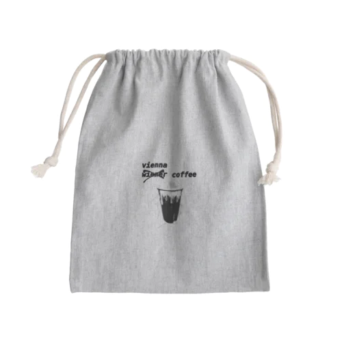 ウィンナーコーヒー　vienna coffee Mini Drawstring Bag