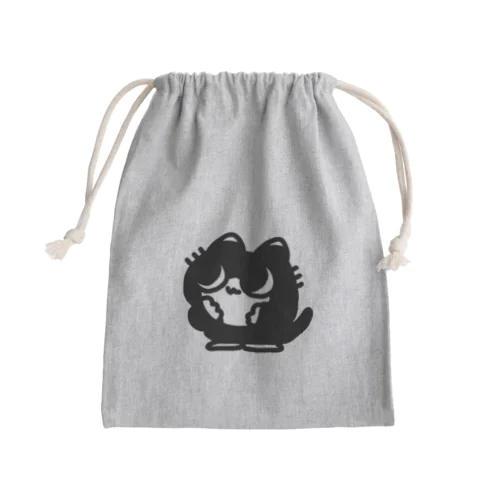 tmy cat Mini Drawstring Bag