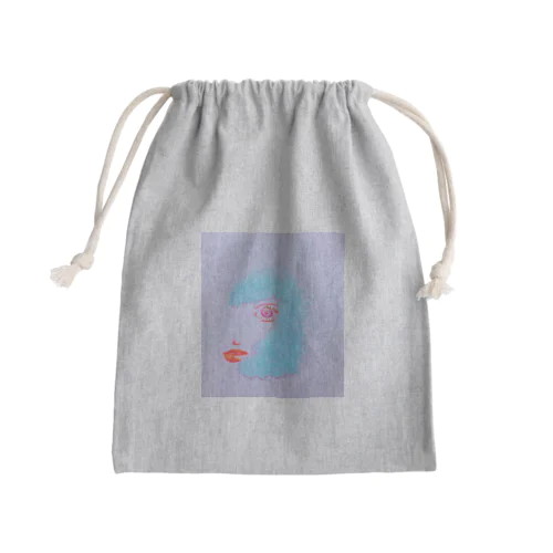 未来の星から来た子 Mini Drawstring Bag