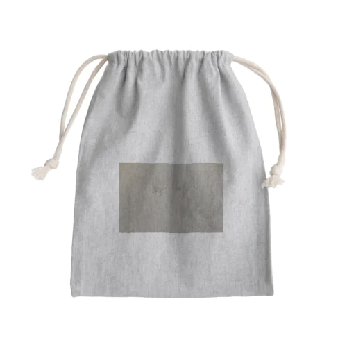 見つめる人 Mini Drawstring Bag