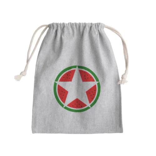 Suica star Mini Drawstring Bag