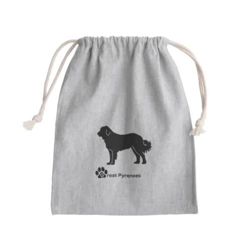 グレートピレニーズ Mini Drawstring Bag