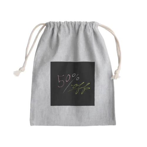 からあげきんちゃく Mini Drawstring Bag