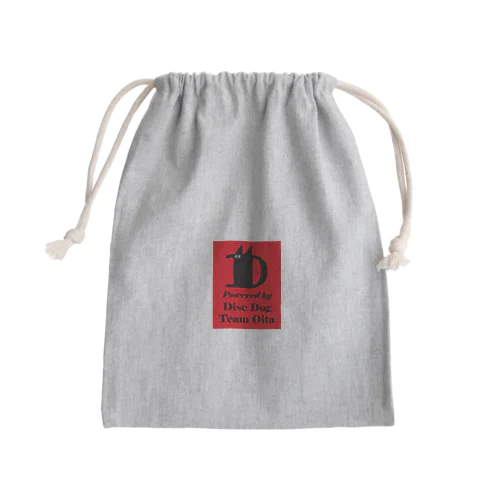 DDTObk-red Mini Drawstring Bag