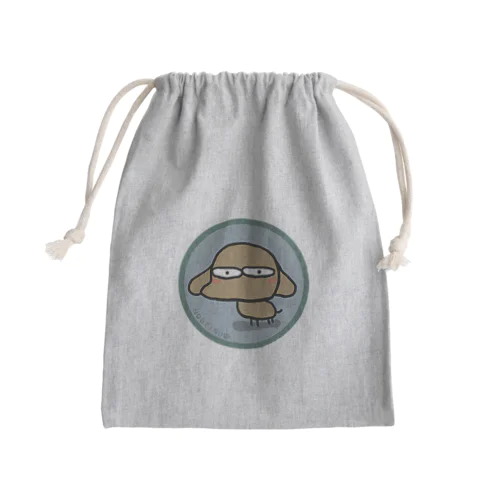 のべいぬ Mini Drawstring Bag